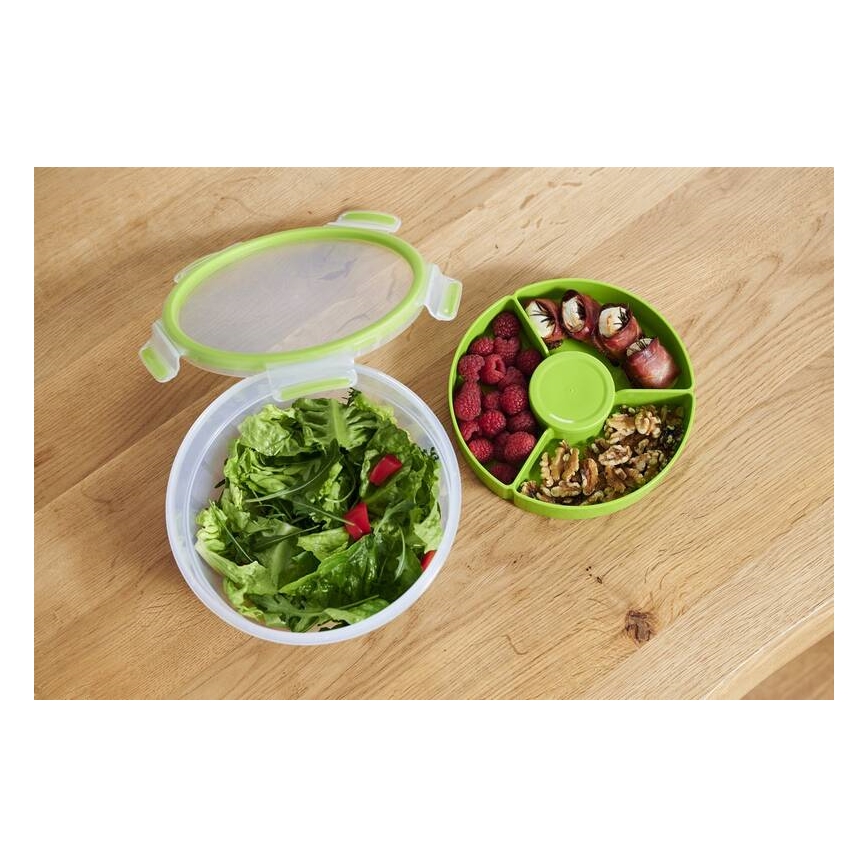Tefal - Posoda za solato 2,6 l MASTER SEAL TO GO zelena