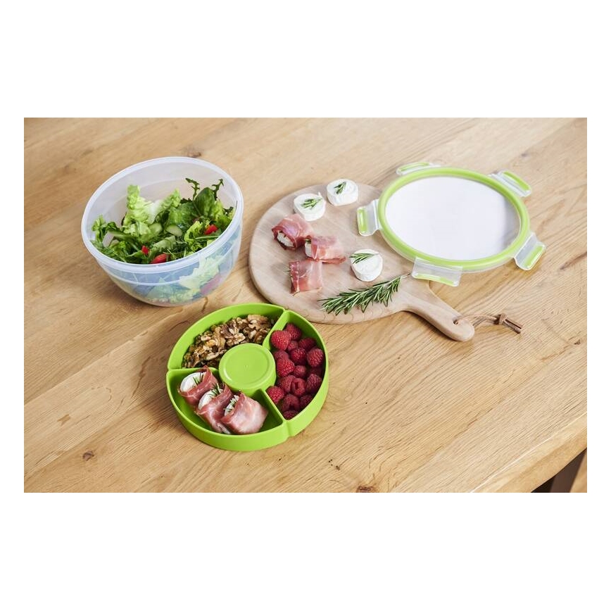 Tefal - Posoda za solato 2,6 l MASTER SEAL TO GO zelena
