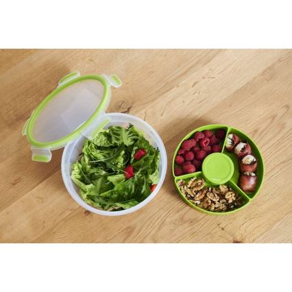 Tefal - Posoda za solato 2,6 l MASTER SEAL TO GO zelena