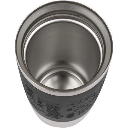 Tefal - Potovalna skodelica 360 ml TRAVEL MUG nerjaveče jeklo/črna