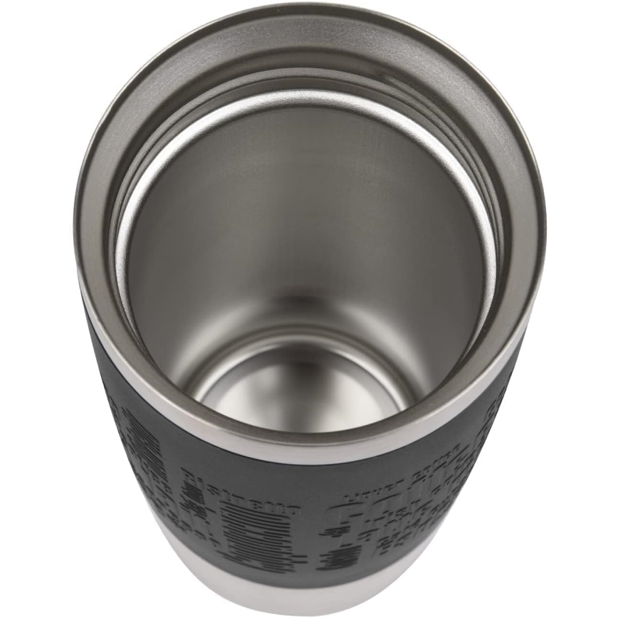 Tefal - Potovalna skodelica 360 ml TRAVEL MUG nerjaveče jeklo/črna