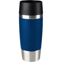 Tefal - Potovalna skodelica 360 ml TRAVEL MUG nerjaveče jeklo/temno modra