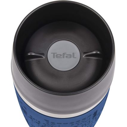 Tefal - Potovalna skodelica 360 ml TRAVEL MUG nerjaveče jeklo/temno modra