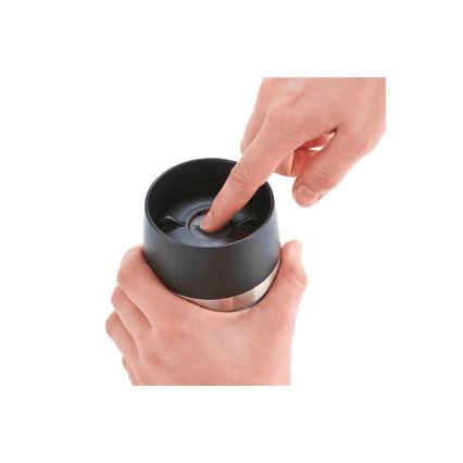 Tefal - Potovalna skodelica 360 ml TRAVEL MUG nerjaveče jeklo/temno modra