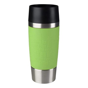 Tefal - Potovalna skodelica 360 ml TRAVEL MUG nerjaveče jeklo/zelena