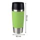 Tefal - Potovalna skodelica 360 ml TRAVEL MUG nerjaveče jeklo/zelena