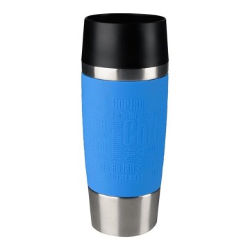 Tefal - Potovalna skodelica 360 ml TRAVEL MUG nerjaveče/svetlo modra