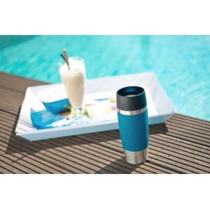Tefal - Potovalna skodelica 360 ml TRAVEL MUG nerjaveče/svetlo modra
