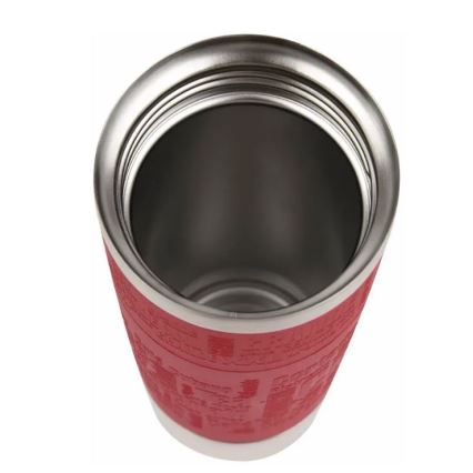 Tefal - Potovalna skodelica 500 ml TRAVEL MUG nerjaveče/rdeča