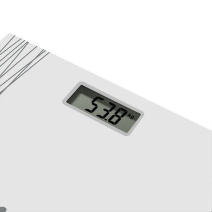 Tefal - Digitalna osebna tehtnica PREMISS 1xCR2032 siva