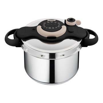 Tefal - Pritiskovni lonec 6 l CLIPSINMINUT' NATURAL ECO RESPECT