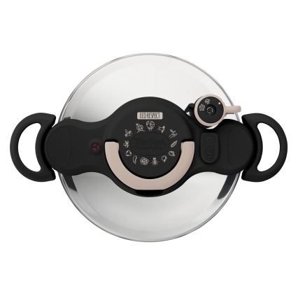 Tefal - Pritiskovni lonec 6 l CLIPSINMINUT' NATURAL ECO RESPECT