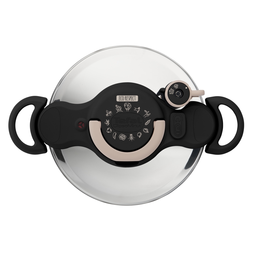 Tefal - Pritiskovni lonec 6 l CLIPSINMINUT' NATURAL ECO RESPECT