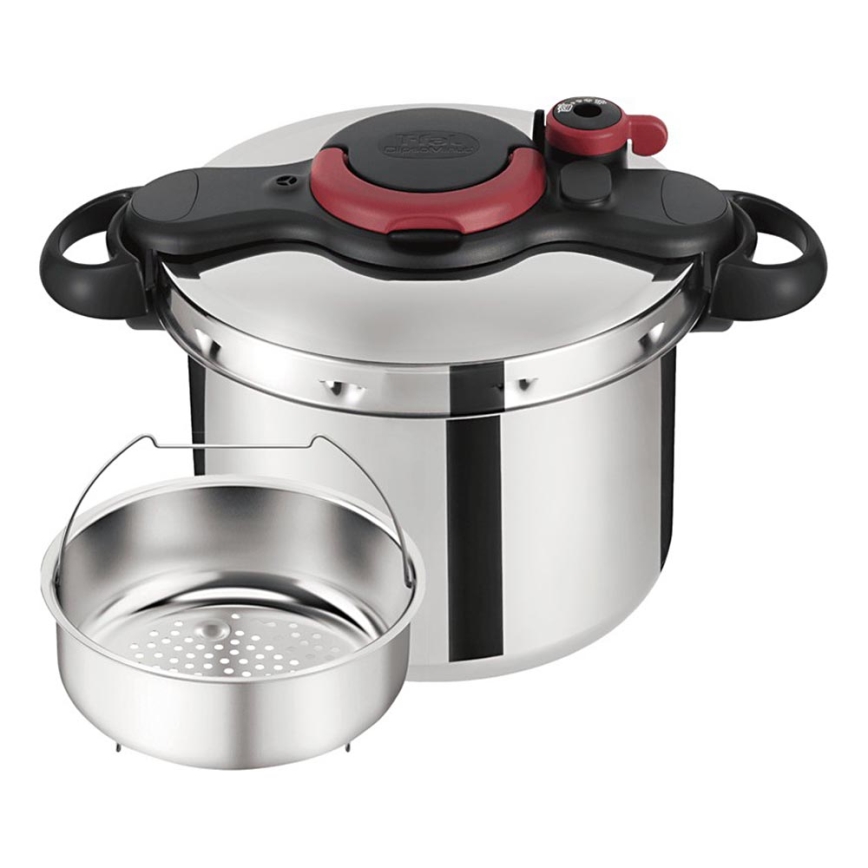 Tefal - Pritiskovni lonec 7,5 l CLIPSO MINUT EASY