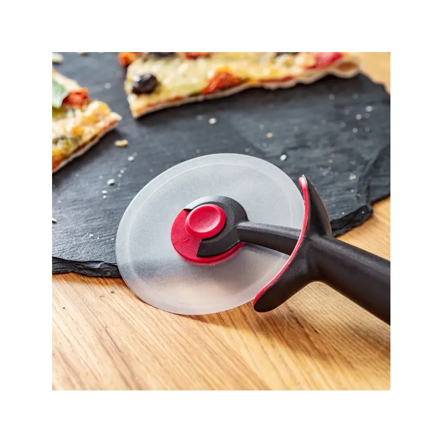 Tefal - Rezalnik za pico INGENIO nerjaveče jeklo/črna