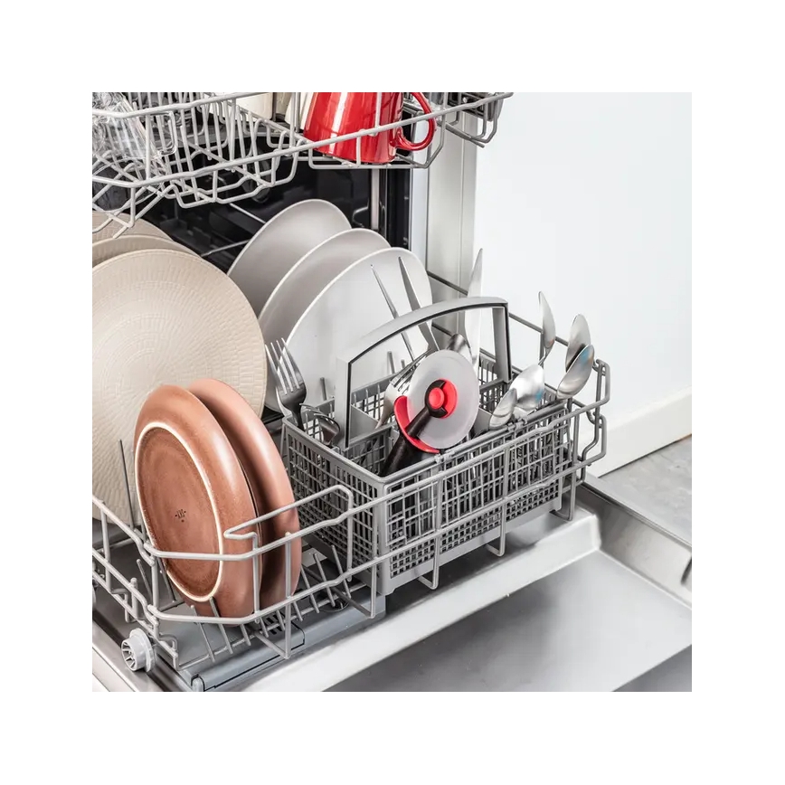 Tefal - Rezalnik za pico INGENIO nerjaveče jeklo/črna