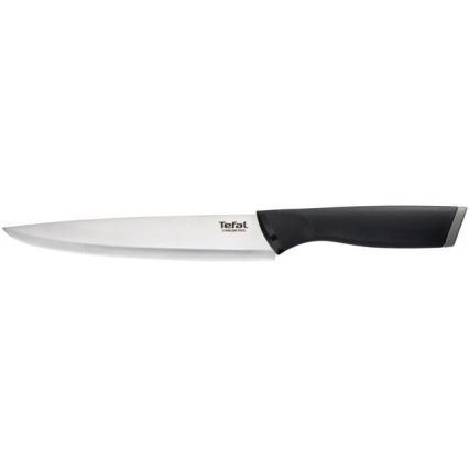 Tefal - Rezbarski nož iz nerjavečega jekla COMFORT 20 cm sijajni krom/črna