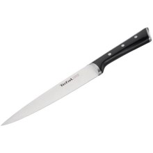 Tefal - Rezbarski nož iz nerjavečega jekla ICE FORCE 20 cm krom/črna