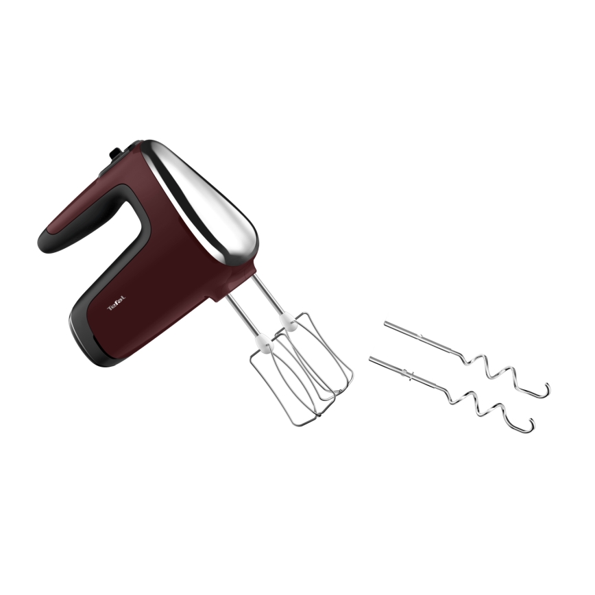 Tefal - Ročni mešalnik POWERMIX 600 W/230 V rdeč