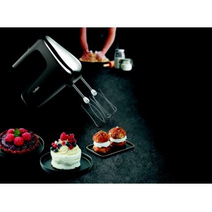 Tefal - Ročni mešalnik POWERMIX SILENCE 600W/230V črna/siva