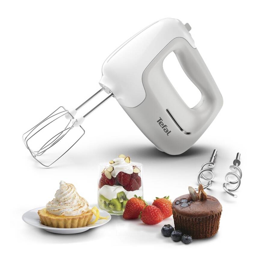 Tefal - Ročni mešalnik PREP'MIX+ 450W/230V siva/bela