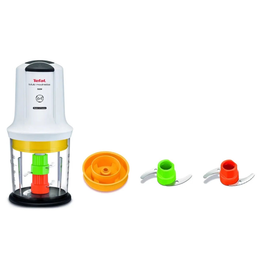 Tefal - Sekljalnik hrane 500W/230V bela