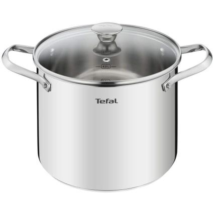 Tefal - Set kuhinjske posode 10 kom. COOK EAT nerjaveče jeklo