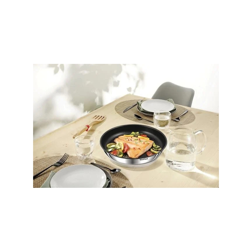 Tefal - Set kuhinjske posode 10 kom. INGENIO EMOTION nerjaveče jeklo