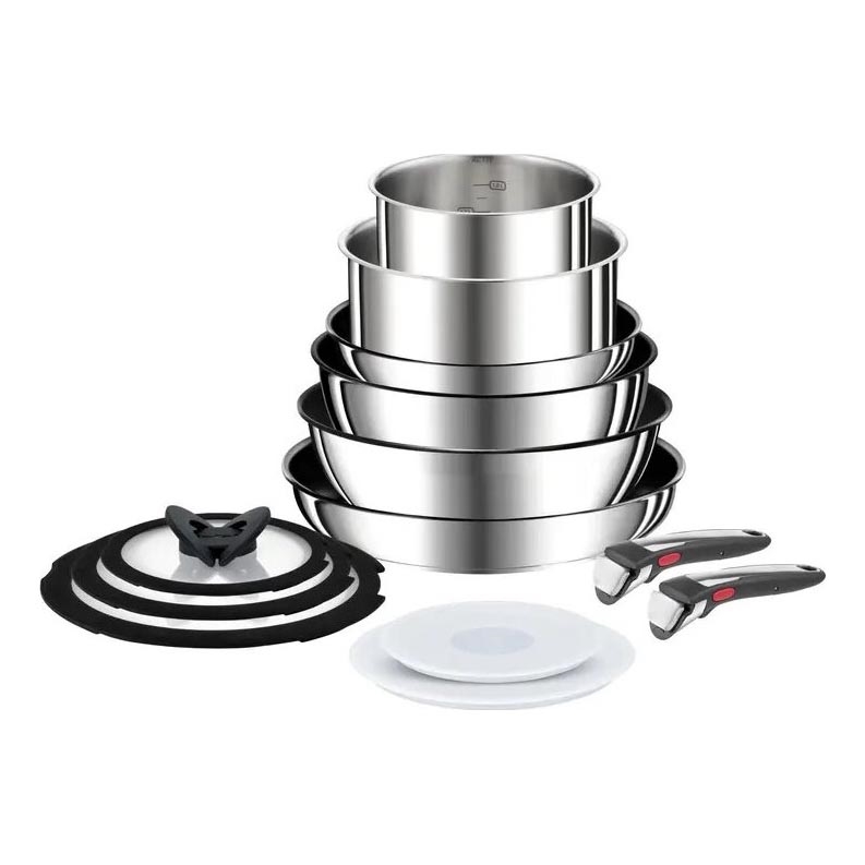 Tefal - Set kuhinjske posode 13 kom. INGENIO PREFERENCE ON nerjaveče jeklo