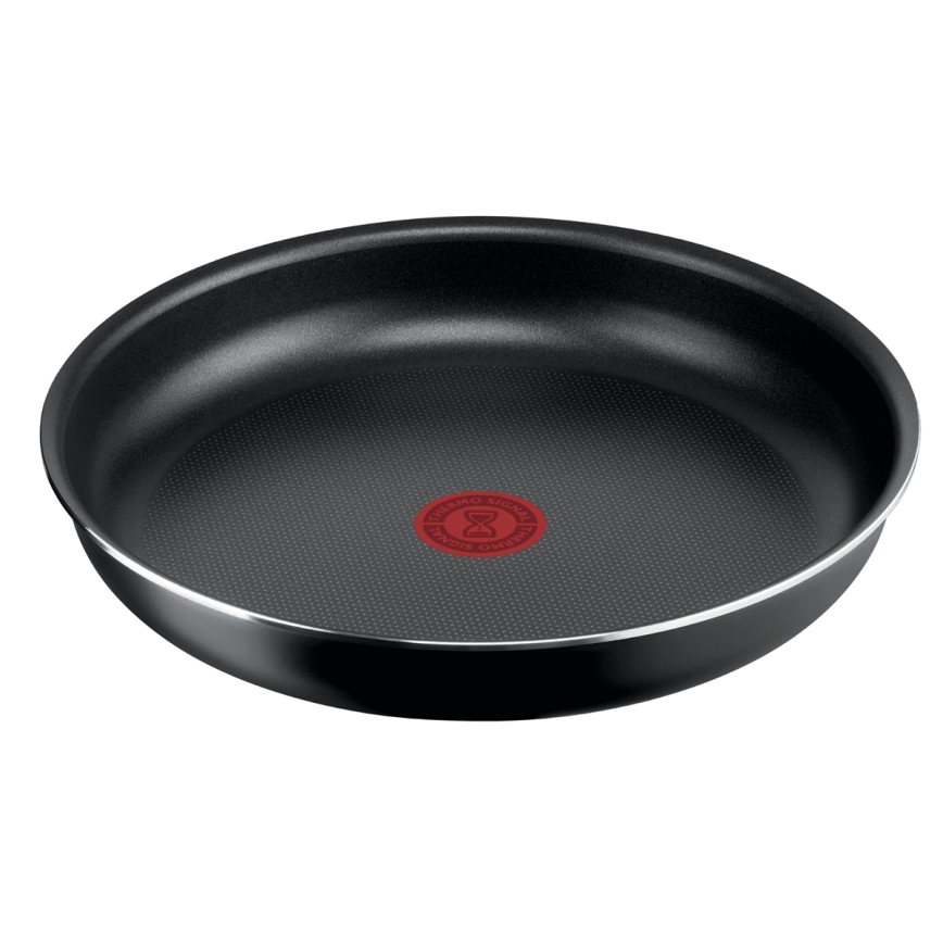 Tefal - Set kuhinjske posode 13 kos INGENIO EASY COOK & CLEAN BLACK