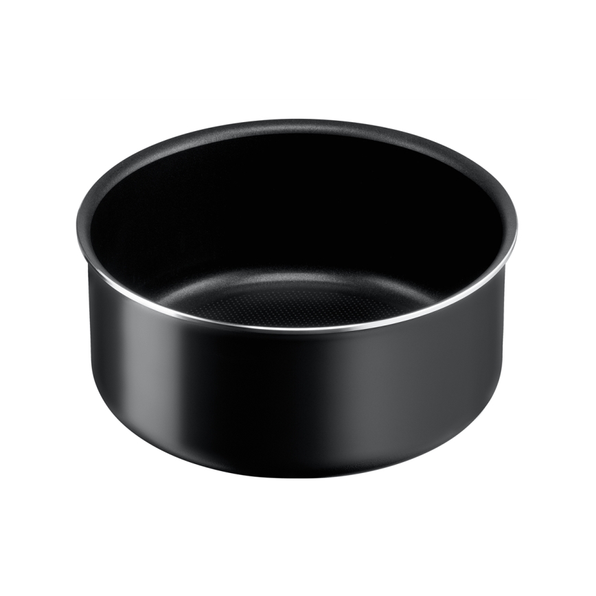 Tefal - Set kuhinjske posode 13 kos INGENIO EASY COOK & CLEAN BLACK