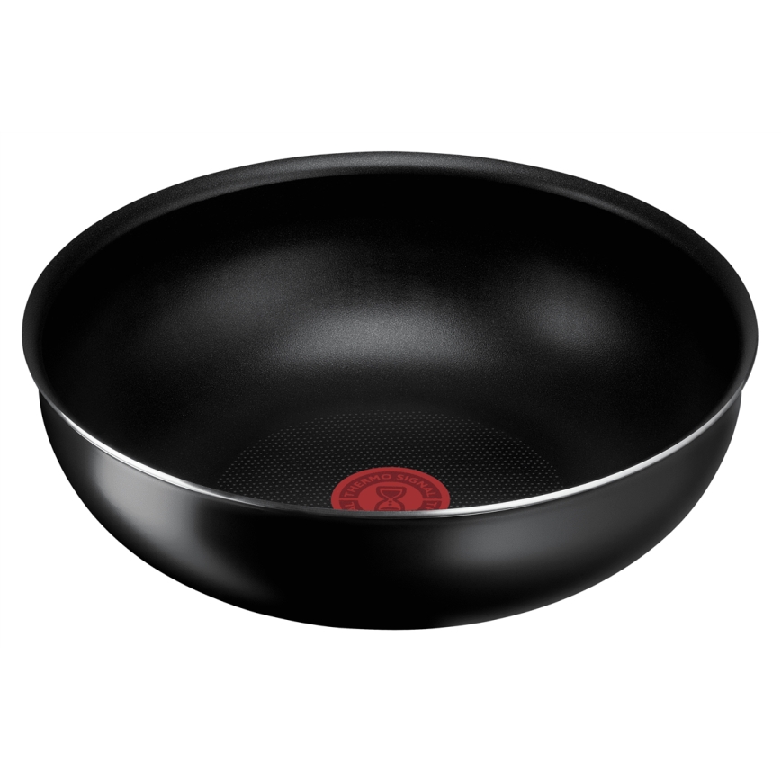 Tefal - Set kuhinjske posode 13 kos INGENIO EASY COOK & CLEAN BLACK