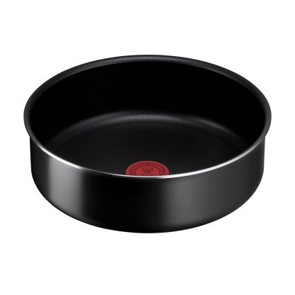 Tefal - Set kuhinjske posode 13 kos INGENIO EASY COOK & CLEAN BLACK
