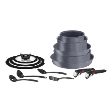 Tefal - Set kuhinjske posode 14 kos INGENIO NATURAL FORCE