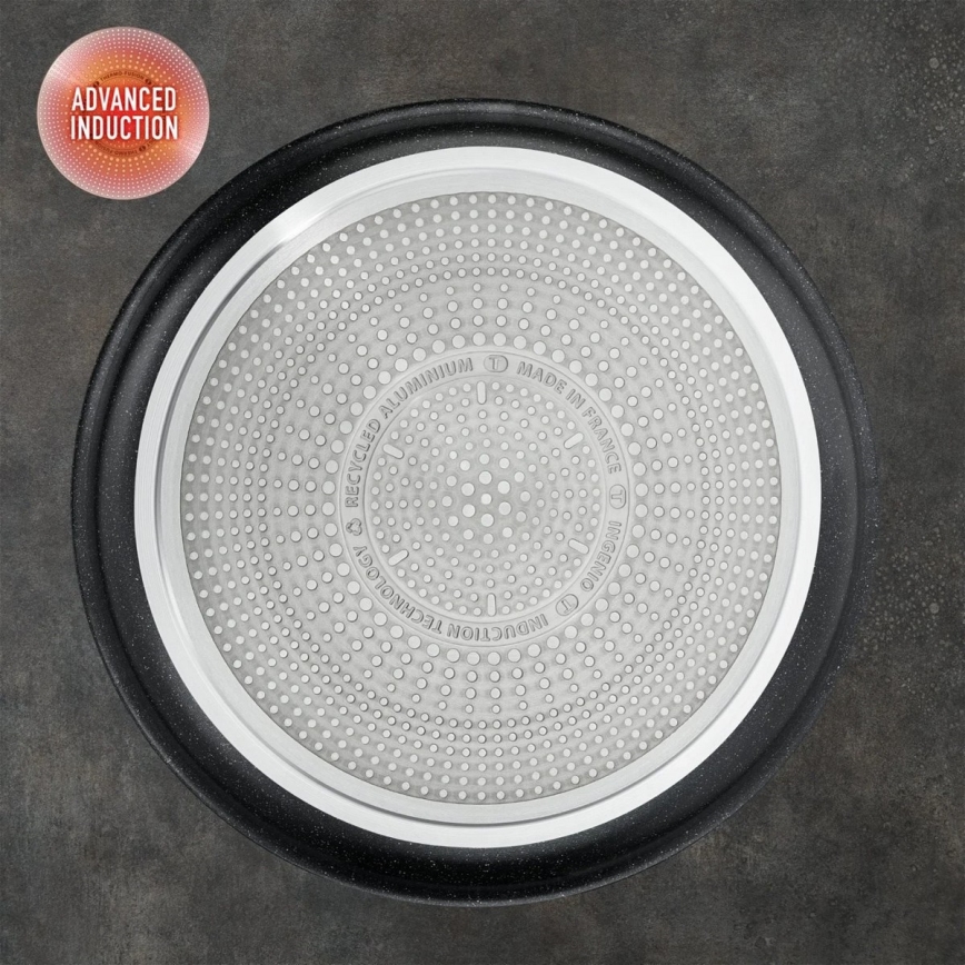 Tefal - Set kuhinjske posode 4 kom. INGENIO BLACK STONE