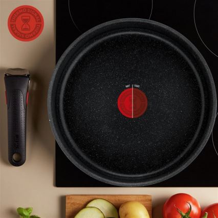 Tefal - Set kuhinjske posode 4 kom. INGENIO BLACK STONE