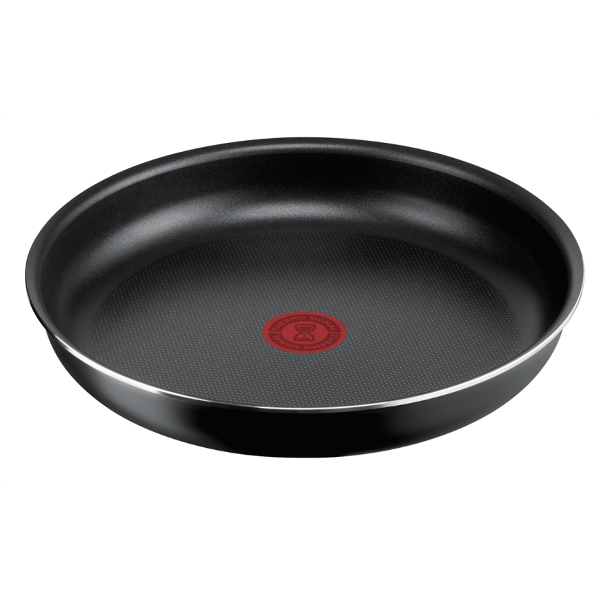 Tefal - Set kuhinjske posode 5 kos INGENIO EASY COOK & CLEAN BLACK