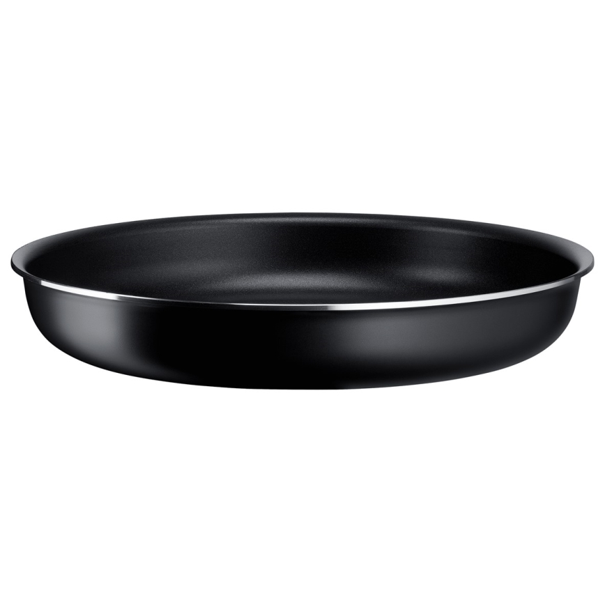 Tefal - Set kuhinjske posode 5 kos INGENIO EASY COOK & CLEAN BLACK