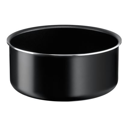 Tefal - Set kuhinjske posode 5 kos INGENIO EASY COOK & CLEAN BLACK