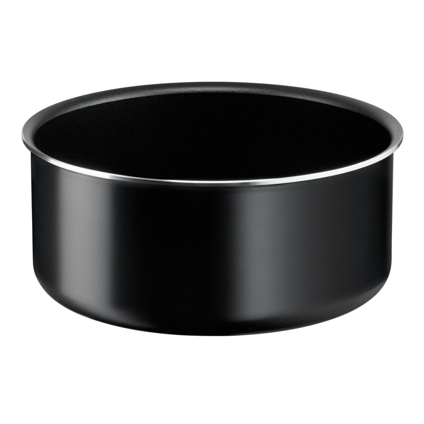 Tefal - Set kuhinjske posode 5 kos INGENIO EASY COOK & CLEAN BLACK