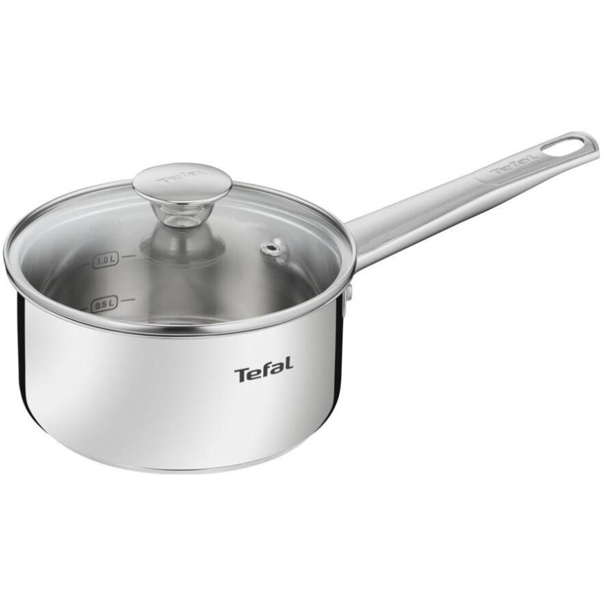 Tefal - Set kuhinjske posode 9 kom. COOK EAT nerjaveče jeklo