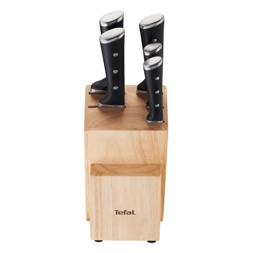 Tefal - Set kuhinjskih nožev na stojalu ICE FORCE 6 kom.