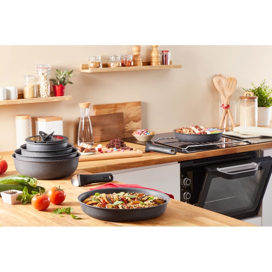 Tefal - Set of majhnih ponev 4 kos INGENIO NATURAL FORCE