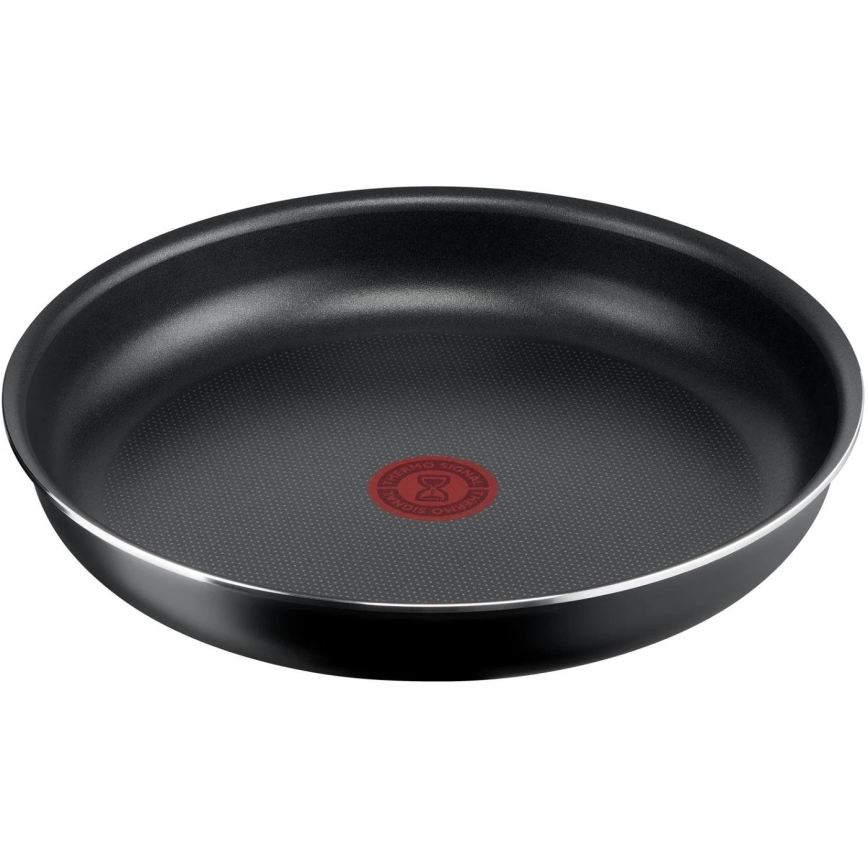 Tefal - Set ponev 3 kos INGENIO EASY COOK & CLEAN BLACK