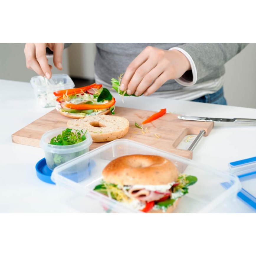 Tefal - Set posod za hrano 5 kom. MASTER SEAL FRESH modra