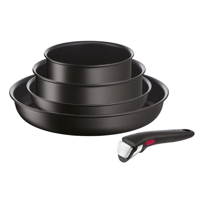 Tefal - Set posode INGENIO ECO RESIST s površino iz titana 5 kom.