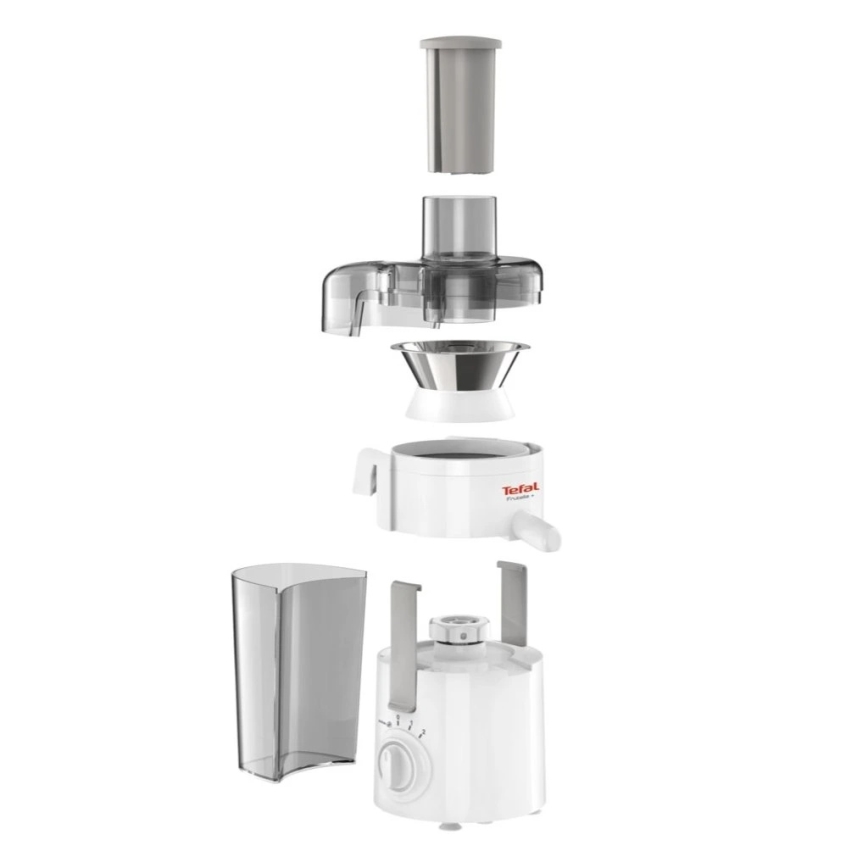 Tefal - Sokovnik FRUTELIA PLUS 350W/230V bela