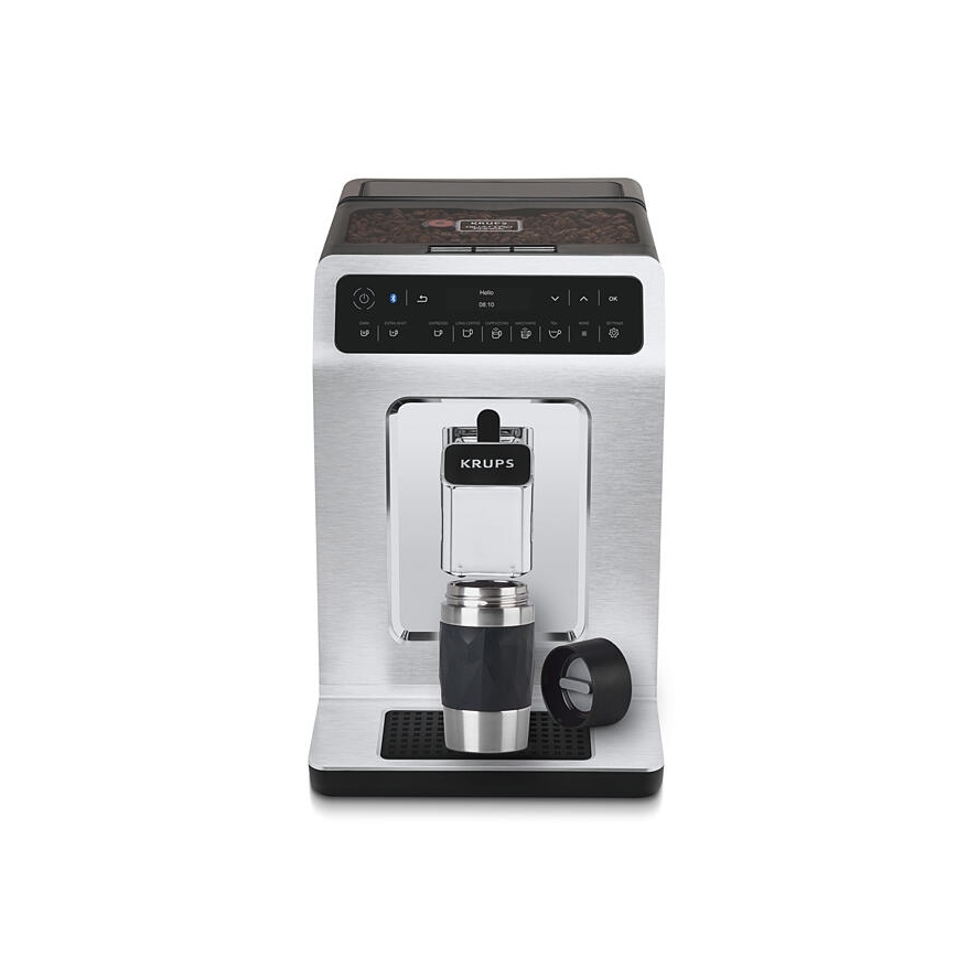 Tefal - Termo skodelica 300 ml COMPACT MUG nerjaveče jeklo/črna