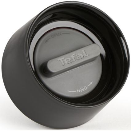 Tefal - Termo skodelica 300 ml COMPACT MUG nerjaveče jeklo/črna