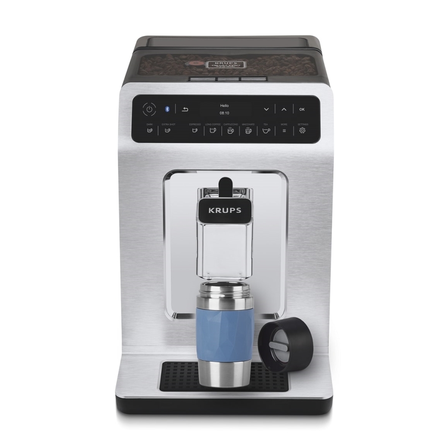 Tefal - Termo skodelica 300 ml COMPACT MUG nerjaveče jeklo/modra